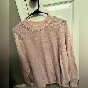 Aerie waffle knit sweater
